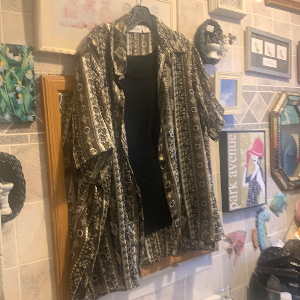 Blue diamond plus shirt